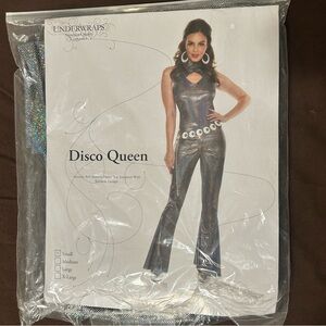 Disco Queen Costume - Silver
